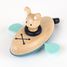 Giocattolo da bagno Coniglio in canoa EG511182 Egmont Toys 2