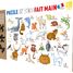 L'alfabeto degli animali di Hannah Weeks K306-12 Puzzle Michèle Wilson 1