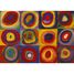 Quadrati con cerchi di Kandinsky K446-12 Puzzle Michèle Wilson 2