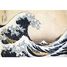 La vague di Hokusai K448-24 Puzzle Michèle Wilson 3