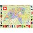 Mappa puzzle della Svizzera K77-50 Puzzle Michèle Wilson 2