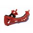 Casco integrale rosso M KMHFF03M Kiddimoto 8
