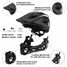 Casco integrale nero rosso blu M KMHFF08M Kiddimoto 2