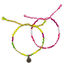 7 braccialetti brasiliani fluo da realizzare J07929 Janod 5