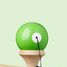 Krom Kendama Pop Lol Verde lime KROM-PL-LG KROM Kendama 6