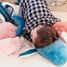 Mamma peluche balena e il suo bambino blu DE74301 Les Déglingos 3