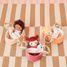 Bambola in tessuto Misha con culla portatile LL83723 Lilliputiens 6