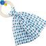 Bib0+ sonaglio di peluche blu EFK-120-000-605 Little Big Things 1