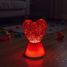 Lampada glitterata Magic Glow Cuore LL-GLOWHEART Little L 6