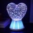 Lampada glitterata Magic Glow Cuore LL-GLOWHEART Little L 4
