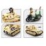 Army WWII - Carro armato tedesco 2 in 1 SL-M38-B0693 Sluban 3
