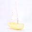 Barca The Sloop giallo 21cm TI-N202-SLOOP-JAUNE Maison Tirot 3