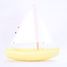 Barca The Sloop giallo 21cm TI-N202-SLOOP-JAUNE Maison Tirot 2