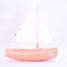 Barca The Sloop rosa 21 cm TI-N202-SLOOP-ROSE Maison Tirot 2