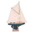Barca a vela Saint Germain II verde 40cm TI-ST-GERMAIN-VERT-ANGLAIS-40 Maison Tirot 1