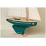 Barca a vela Saint Germain II verde 40cm TI-ST-GERMAIN-VERT-ANGLAIS-40 Maison Tirot 2