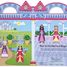 Libretto di adesivi in rilievo riposizionabili principesse MD-19100 Melissa & Doug 3