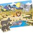 Puzzle a forma di savana 7 pezzi MD-19054 Melissa & Doug 3