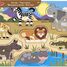 Puzzle a forma di savana 7 pezzi MD-19054 Melissa & Doug 5