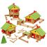 Il mio chalet in legno 225 pezzi JJ1804 Jeujura 3