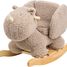 Dondolo giocattolo Teddy il rinoceronte grigio talpa NA544023 Nattou 1