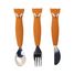 Set di posate in silicone Mr Fox TX-96-448 Trixie 1