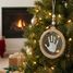 Decorazione natalizia trasparente con impronta PA2710 Vintiun 4