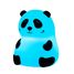 Luce notturna Zhao il panda L-PANWHITER Little L 3