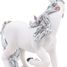 Statuetta di unicorno in argento PA39038-2861 Papo 4