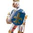 Figurina del cavaliere blu fleur de lys PA39788 Papo 5