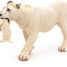 Figurina di leonessa bianca con il suo cucciolo di leone PA50203 Papo 4