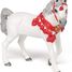 Figurina di cavallo arabo bianco in abito da parata PA-51568 Papo 7