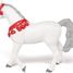 Figurina di cavallo arabo bianco in abito da parata PA-51568 Papo 4