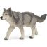 Figurina di lupo grigio PA53012-2930 Papo 1