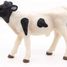 Figurina di vitello bianco e nero PA51149-3127 Papo 5