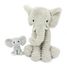 Peluche mamma elefante e il suo bambino DE72804 Les Déglingos 1