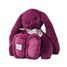 Peluche Coniglio Fleurette prugna 35 cm DC4705 Doudou et Compagnie 1