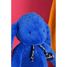Peluche Coniglio Méloé 37 cm - Blu elettrico MA0325 Maïlou Tradition 2