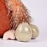 Peluche gallina con uova dorate 28 cm HO3447 Histoire d'Ours 4