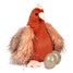 Peluche gallina con uova dorate 28 cm HO3447 Histoire d'Ours 1