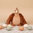 Peluche Gallina bruno-rossastro 20 cm HO3444 Histoire d'Ours 4