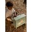 Pianoforte verde in legno Safari Friends LD7476 Little Dutch 5