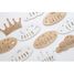 Targa decorativa personalizzabile - Stelle bianca VI-PL48 Vintiun 3