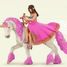Figurina della principessa con la lira sul cavallo PA39057-3650 Papo 2