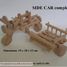 Carrello laterale - legno naturale ETA0116-1074 Equilibre et aventure 1
