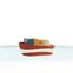 Grande barca rossa componibile 21 cm PT5806 Plan Toys 3