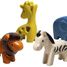 Figurine - 4 animali della savana PT6128 Plan Toys 1