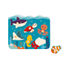 Puzzle in legno Animali marini J08619 Janod 4