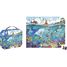 Puzzle Il fondale marino 100 pezzi J02394 Janod 3