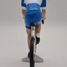 Figurina di ciclista R Maglia blu e bianca FR-R11 Fonderie Roger 2